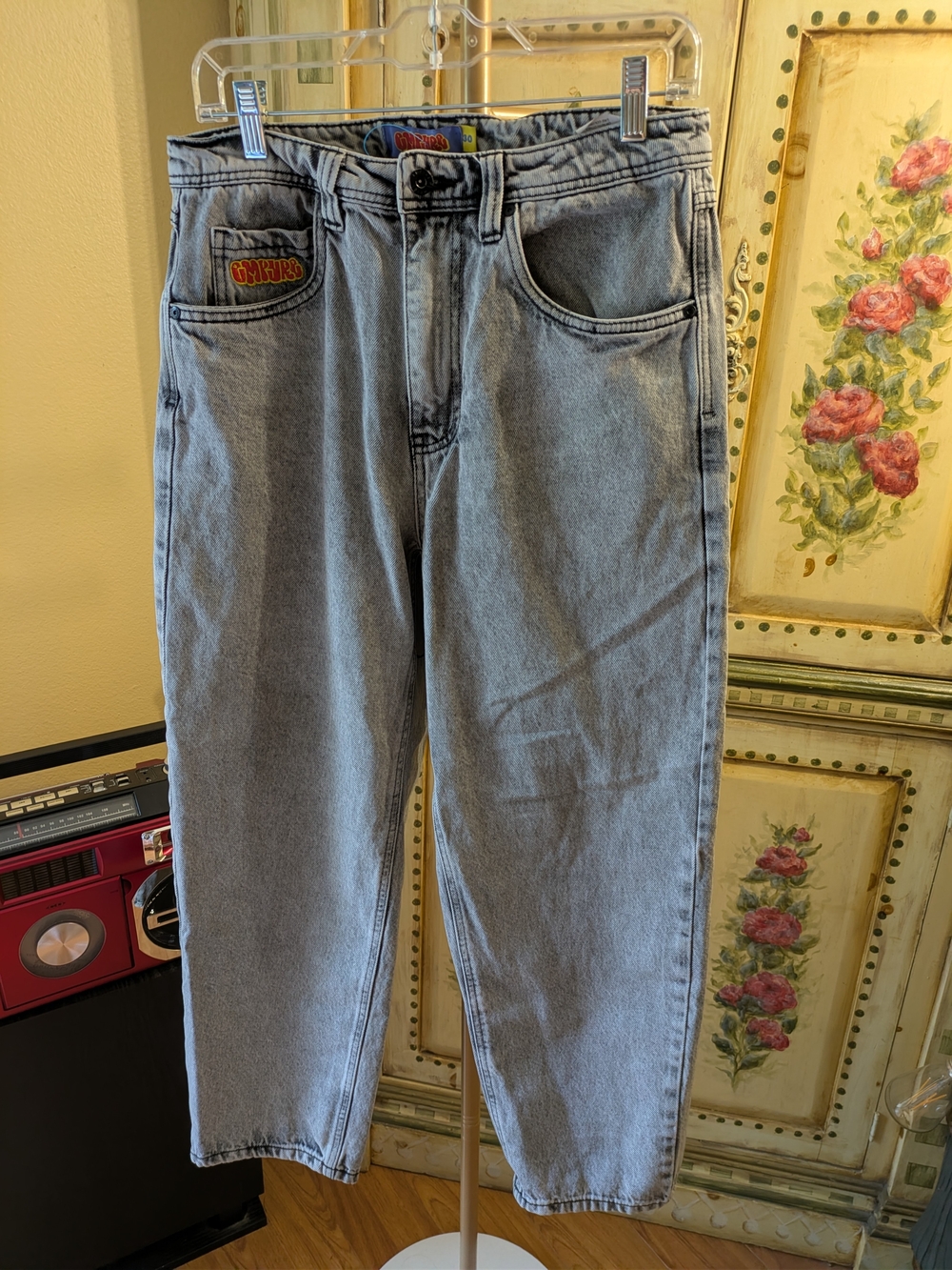 Empyre Grey Relaxed Fit Men's Jeans Sz 30